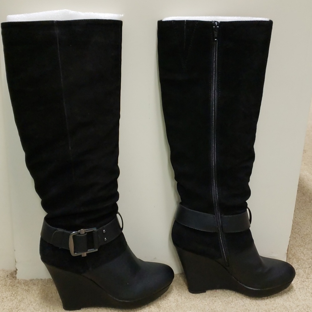 Bar III Tilt Tall Platform Wedge Boot